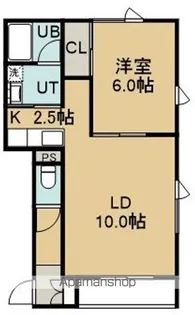 シェルメゾンダイチ【1階】の間取り